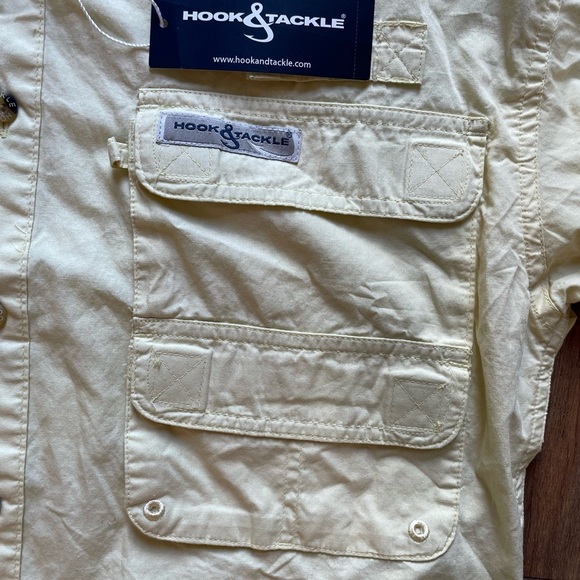 Hook & Tackle Hi Tech Fishing Gear Fishing Shirt. New with tags. Size Small - Picture 5 of 12